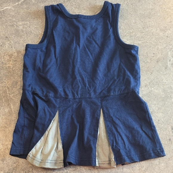 (J37) Kids Casual Dress - Blue Cowboys Sz 4t - Picture 5 of 5